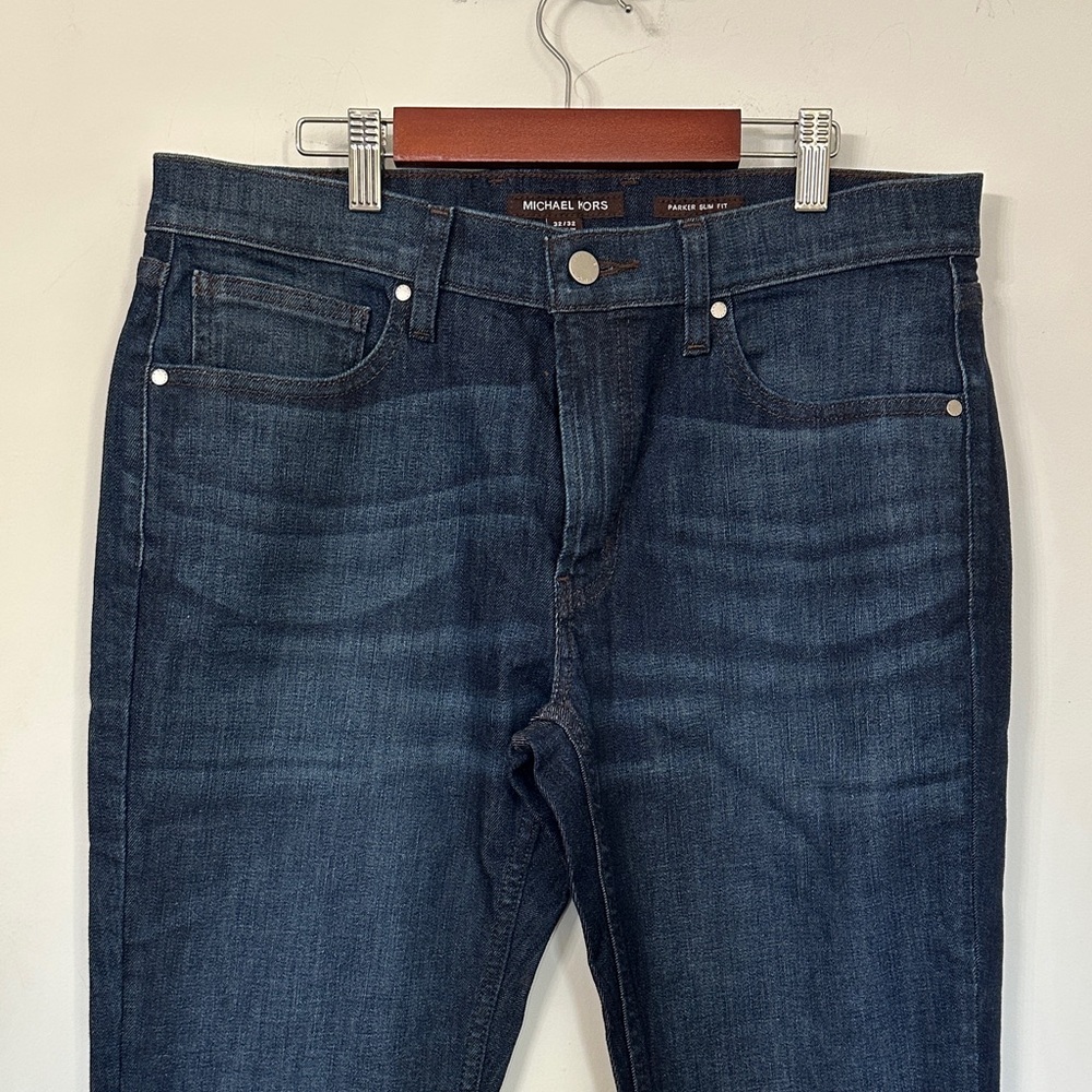 Michael Kors Men's Deep Indigo Slim Jeans